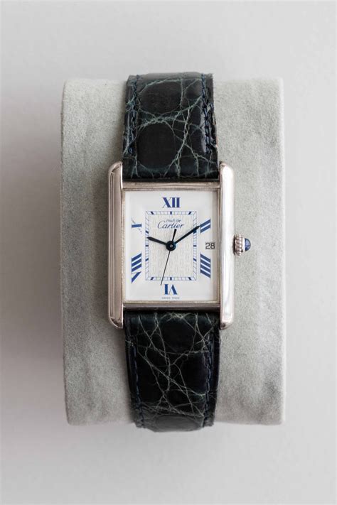 must de cartier blue motif